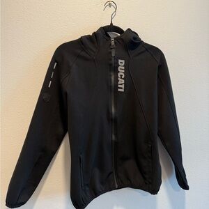 Ducati Women's Black Hooded Jacket